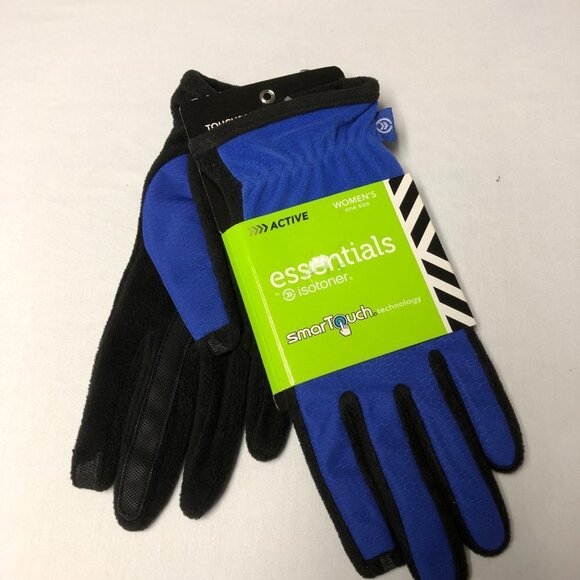 ESSENTIALS BY ISOTONER WOMEN ACTIVE SMART TOUCH GLOVE ONE SIZE NWT - Picture 1 of 4